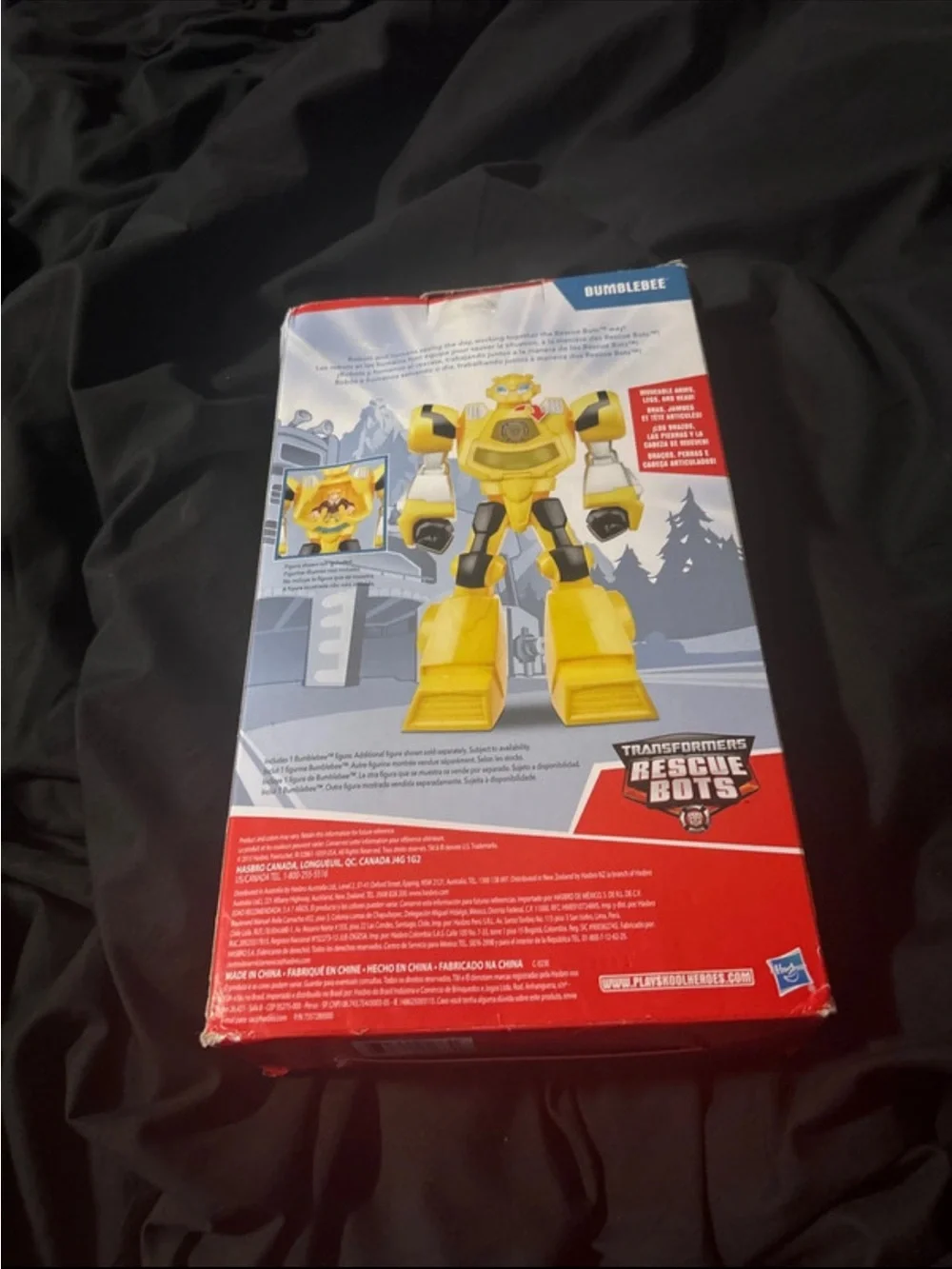 Transformers Rescue Bots Bumblebee Yellow Action Figure - Hasbro